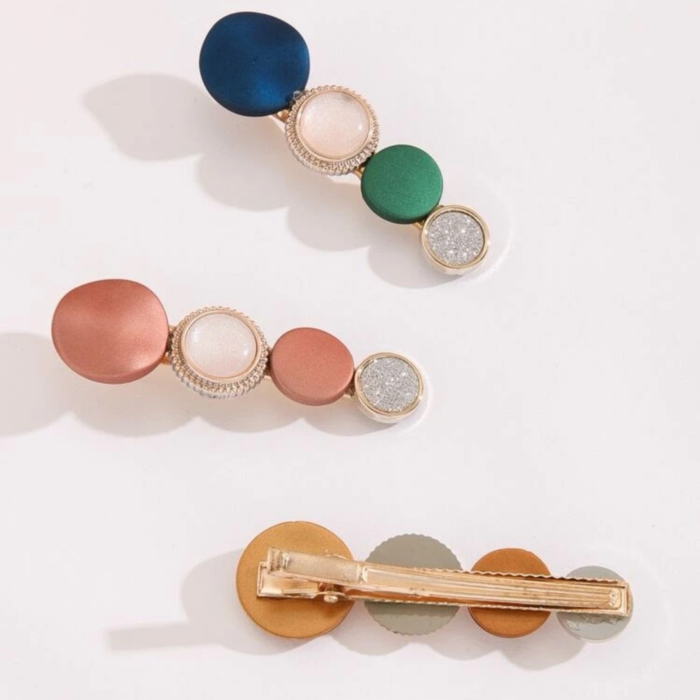 3pc Hair Clips - Picture 2 of 3